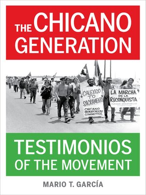 cover image of The Chicano Generation